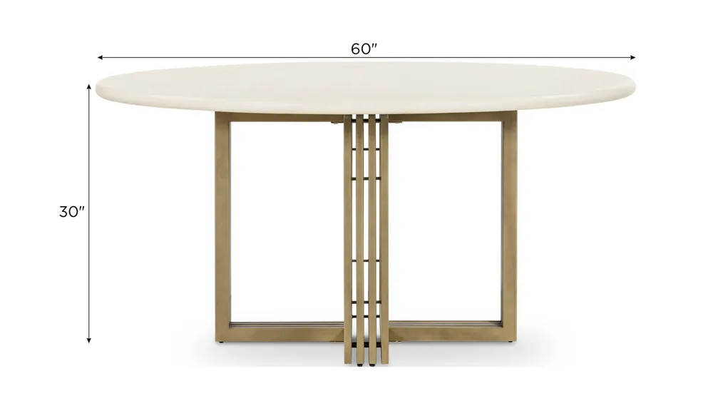 Mia Dining Table Dimensions