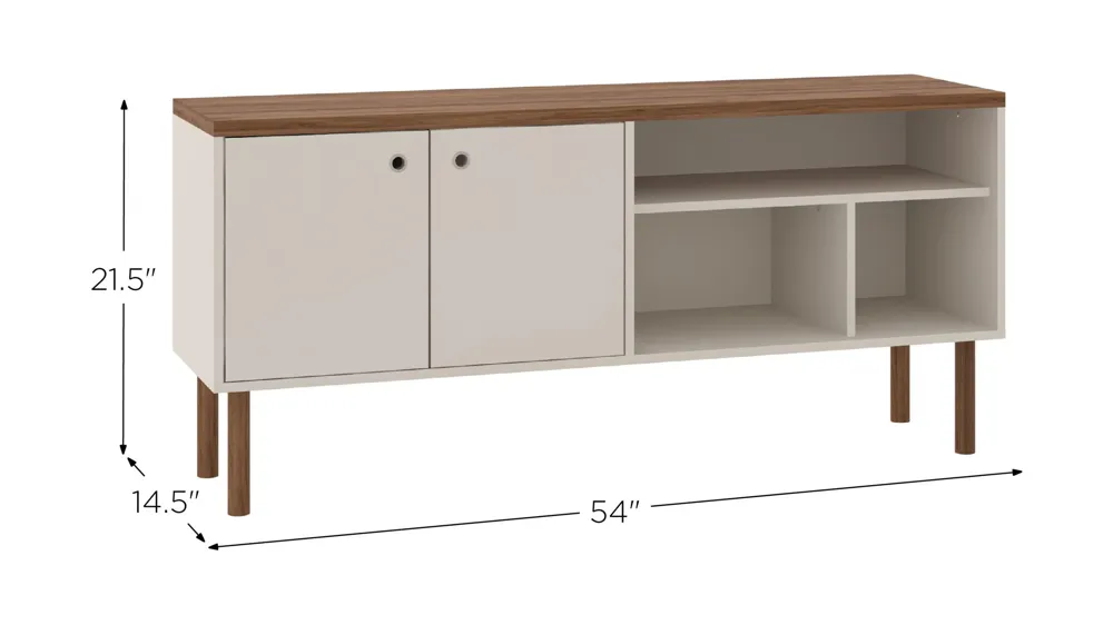 Windsor 53" TV Stand Dimensions