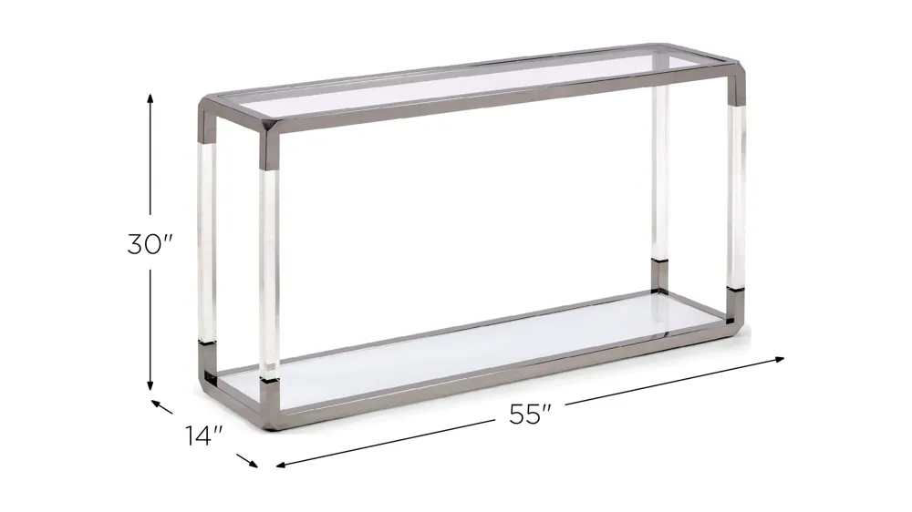 Jasper Console Table Dimensions