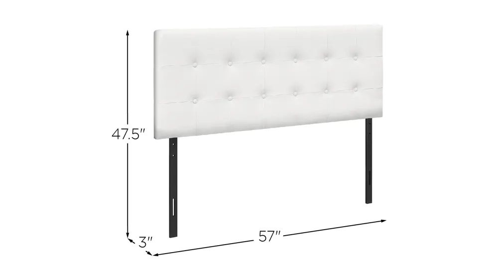 Monarch Specialties Full HB Dimensions