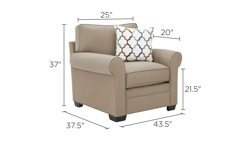 Wellsley Chair Dimensions