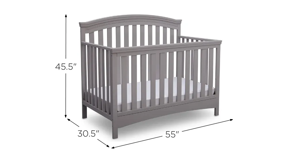 Emerson Crib by Delta Children Dimensions