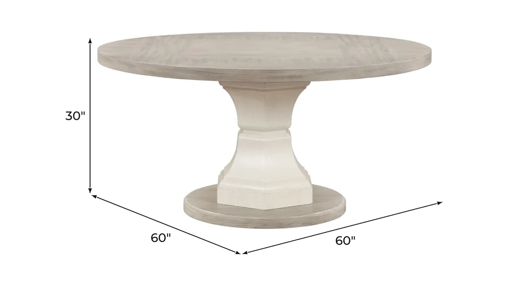 Seraphina Round Dining Table Dimensions