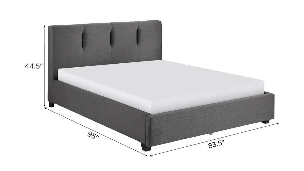 Lansing Platform Storage Bed Dimensions