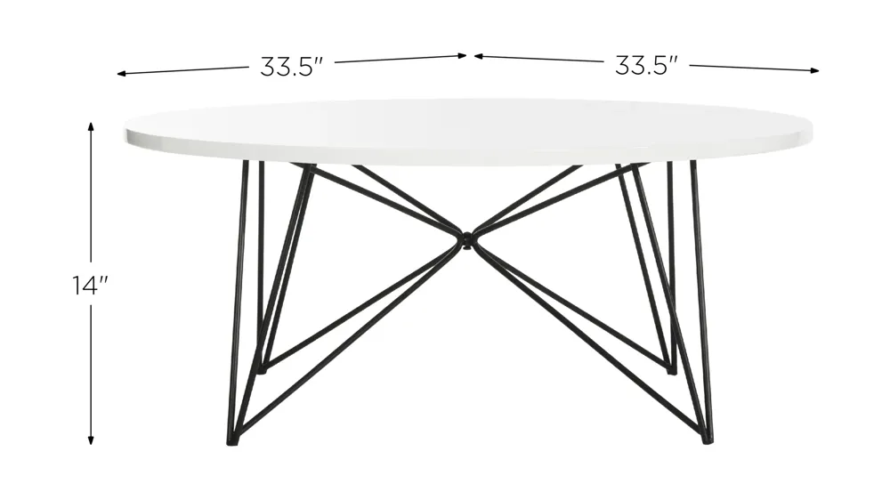 Alec Coffee Table Dimensions