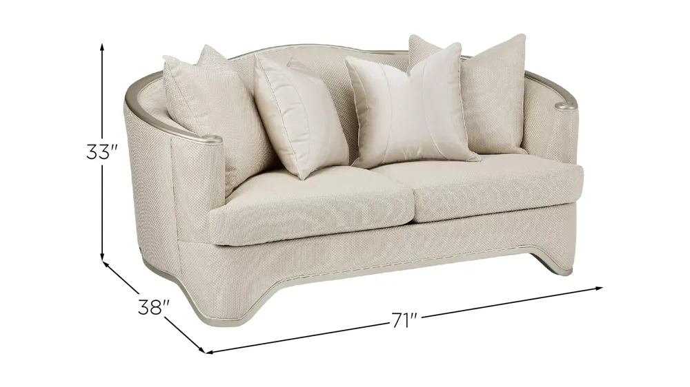 London Place Loveseat Dimensions