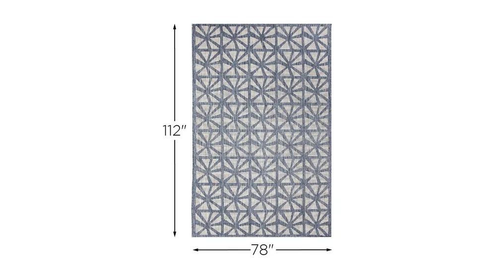 Carmel Tonga Tile Indoor/Outdoor Rug Dimensions