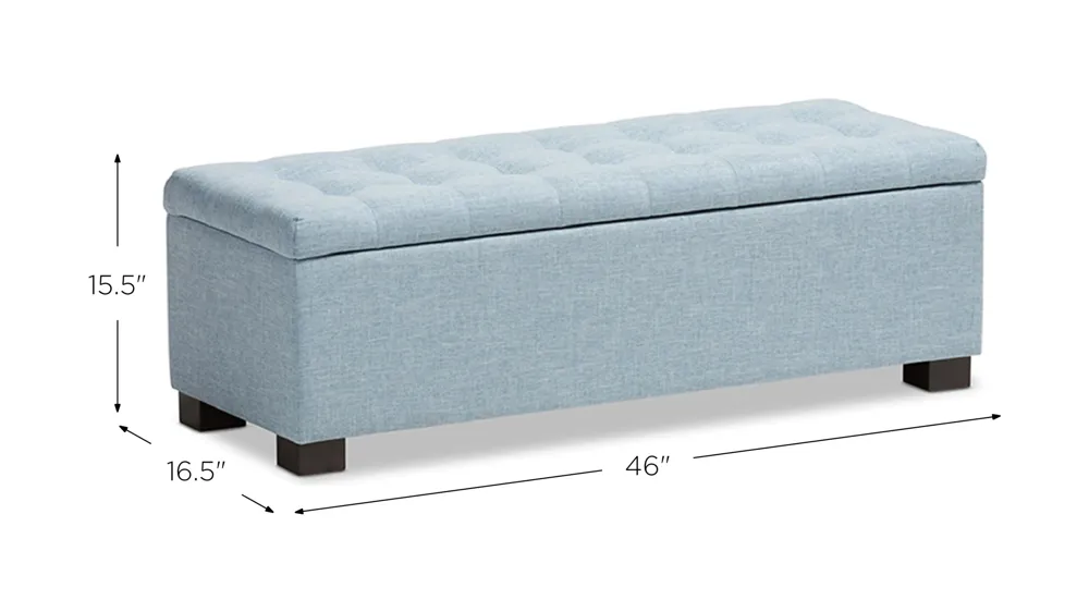 Roanoke Ottoman Bench Dimensions