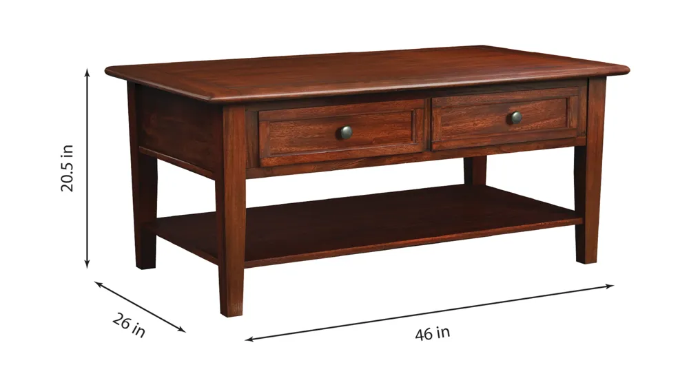 Westlake Cocktail Table Dimensions