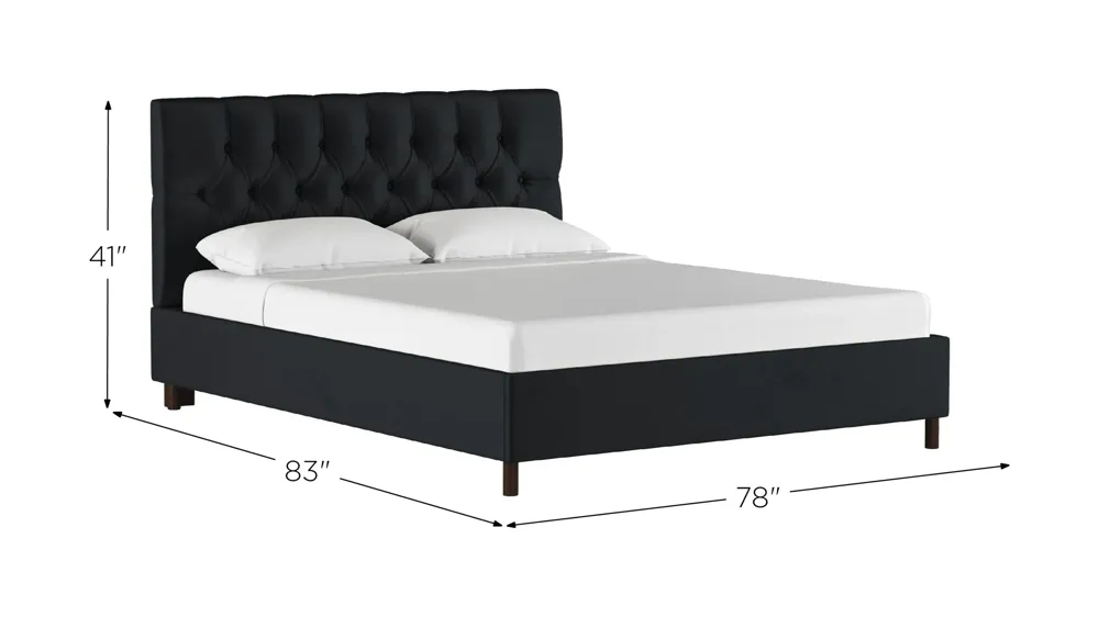 Blanchard Platform Bed Dimensions
