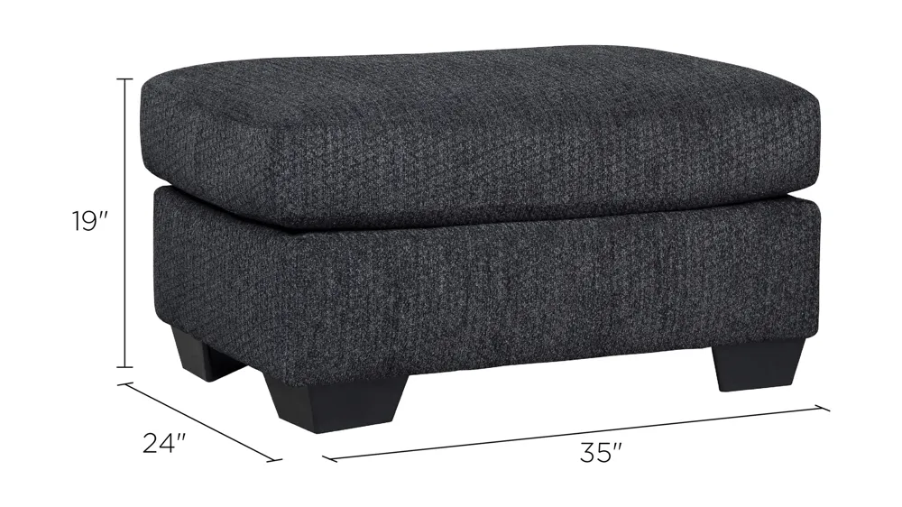 Benton Ottoman Dimensions