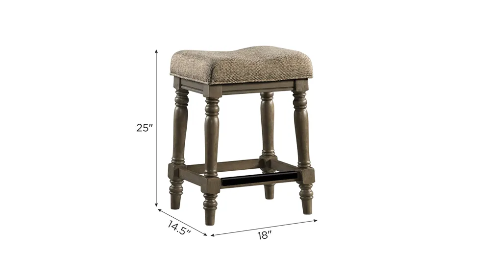 Balboa Park Barstool (Set of 2) Dimensions