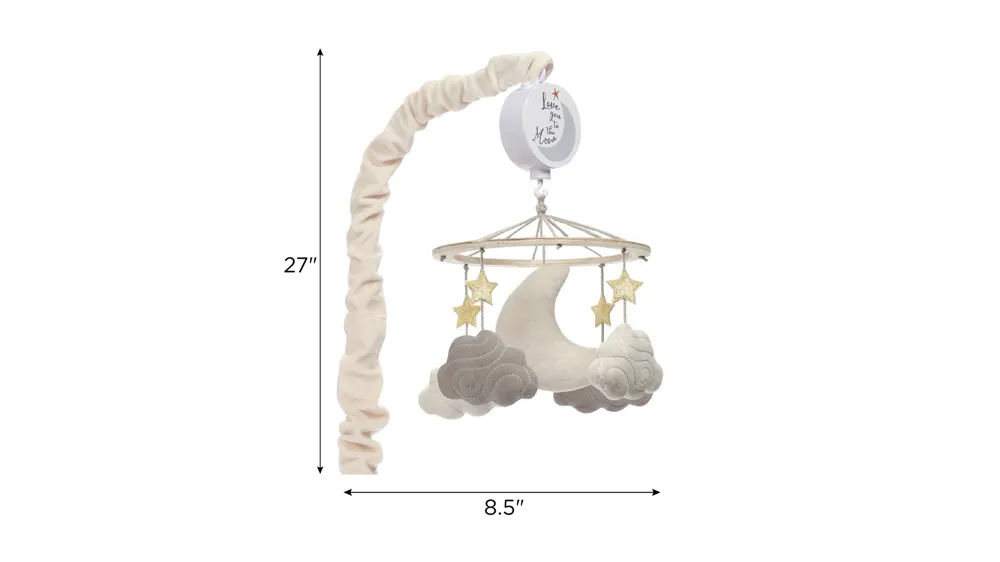 Goodnight Moon Musical Baby Crib Mobile Dimensions