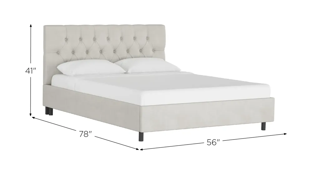 Blanchard Platform Bed Dimensions