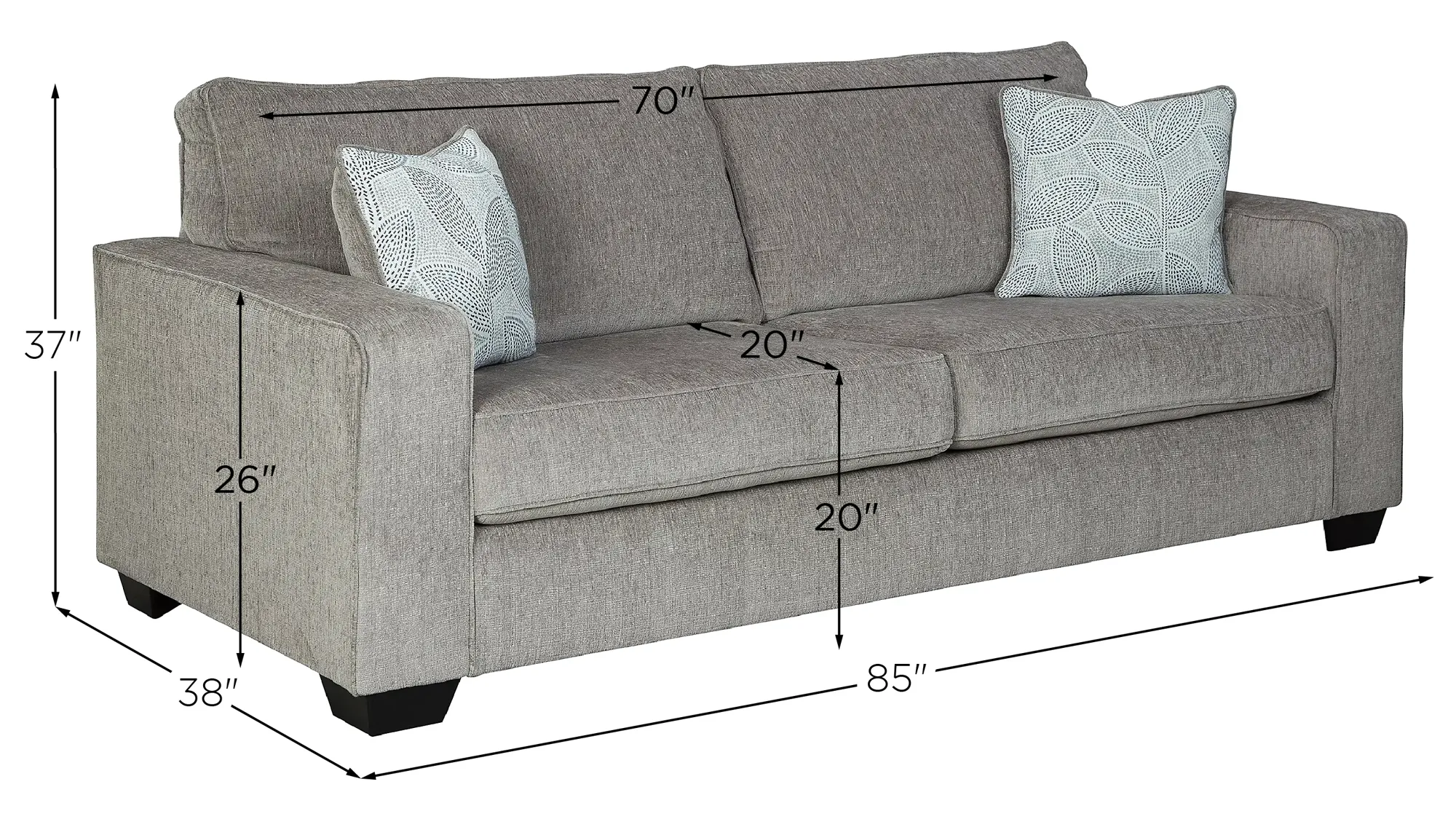Adelson Chenille Queen Sleeper Sofa