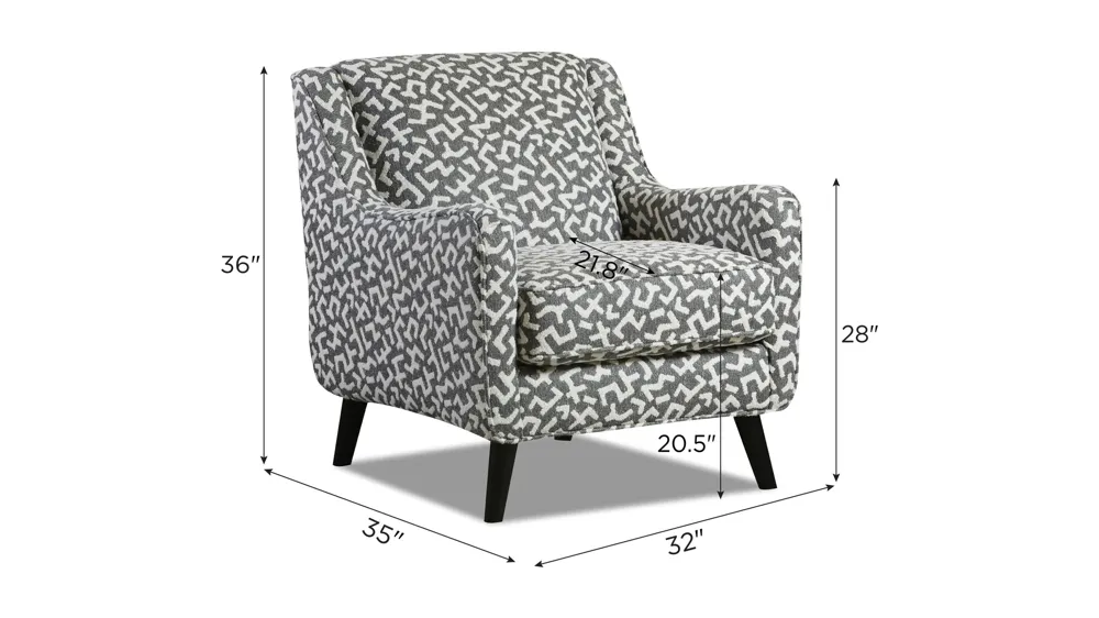 Durango Accent Chair Dimensions