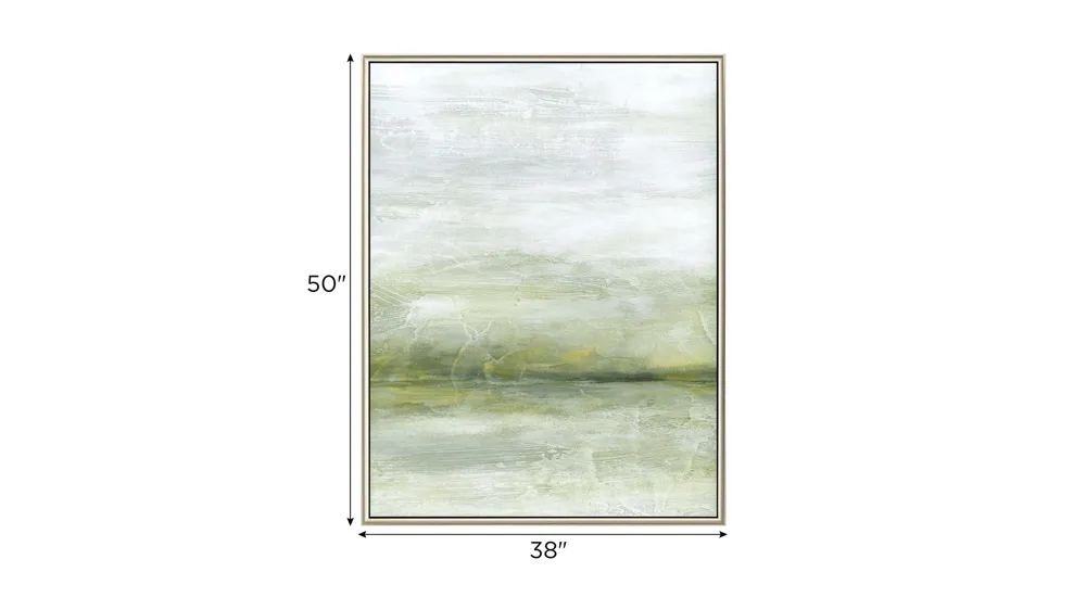 Sonny Jaune II Wall Art Dimensions