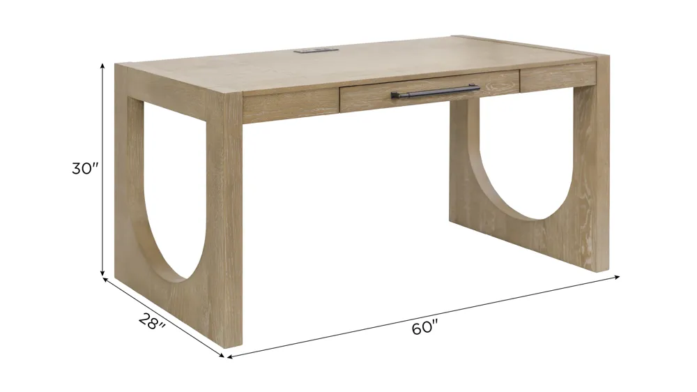 Canyon Drive Office Writing Desk Dimensions