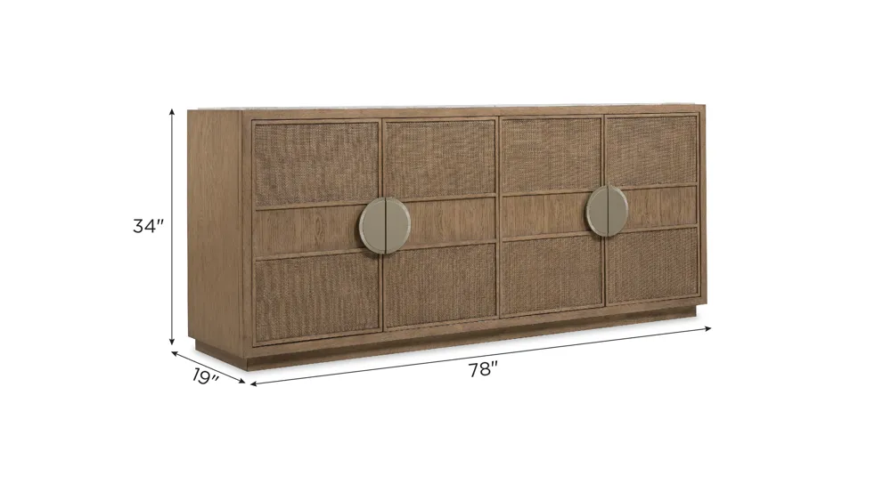 Sonnet Dining Credenza Dimensions