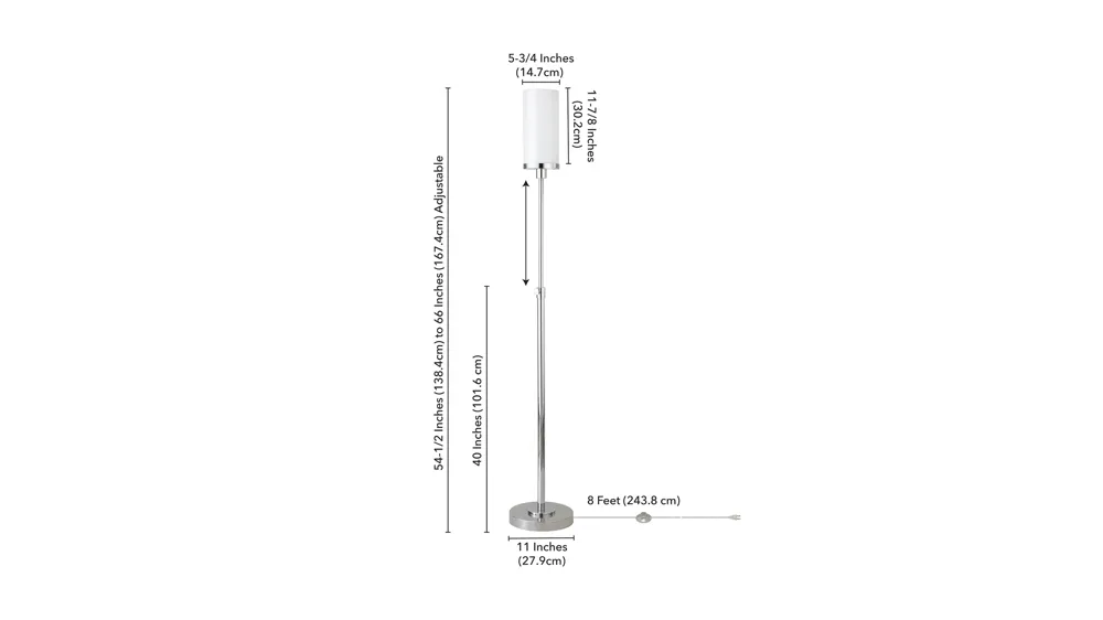 Lucien Floor Lamp Dimensions