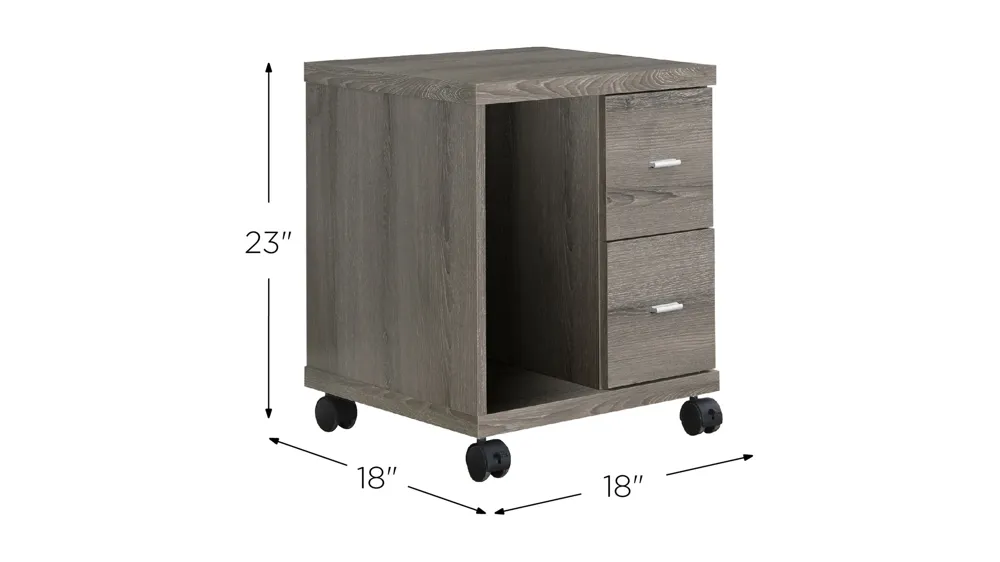 Monarch 23" Office Cabinet Dimensions
