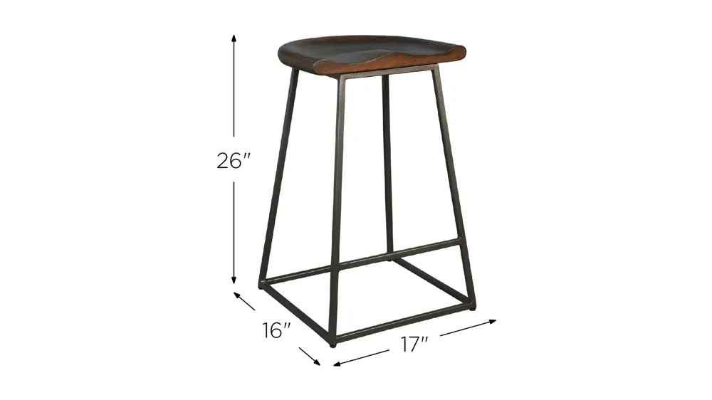 Jackman Counter Stools-Set of 2 Dimensions