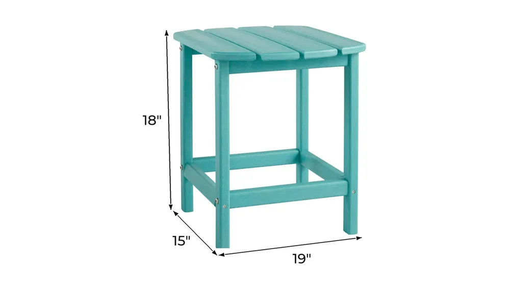 Outdoor End Table Dimensions