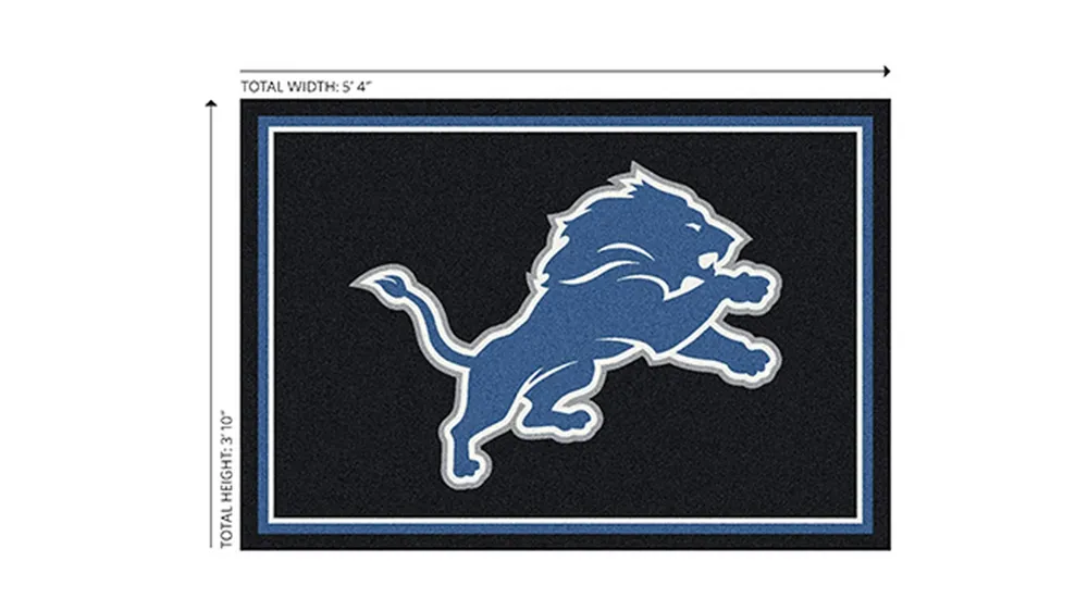 NFL Spirit Rug Dimensions