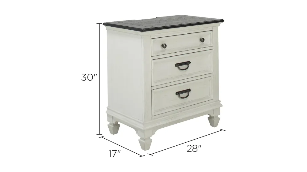 Shelby Nightstand Dimensions