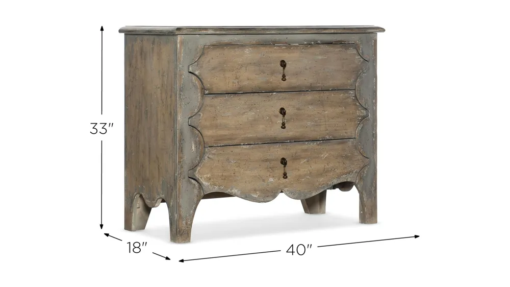 Ciao Bella Bachelors Chest Dimensions