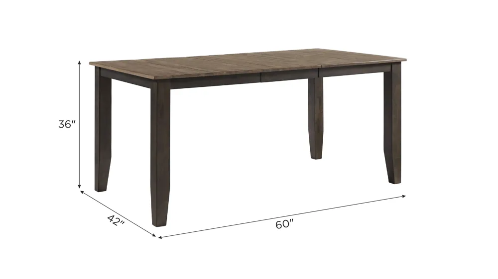 Beacon Counter Table Dimensions