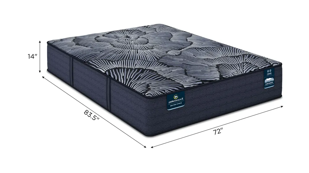 Serta Perfect Sleeper X Knox Plush Mattress Dimensions