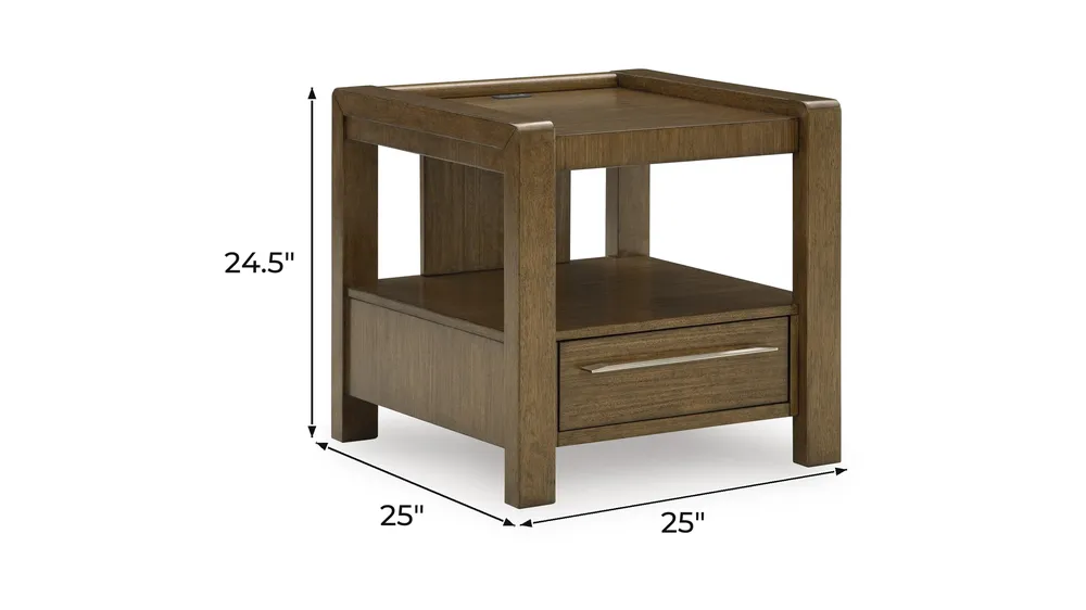 Marxmore End Table Dimensions