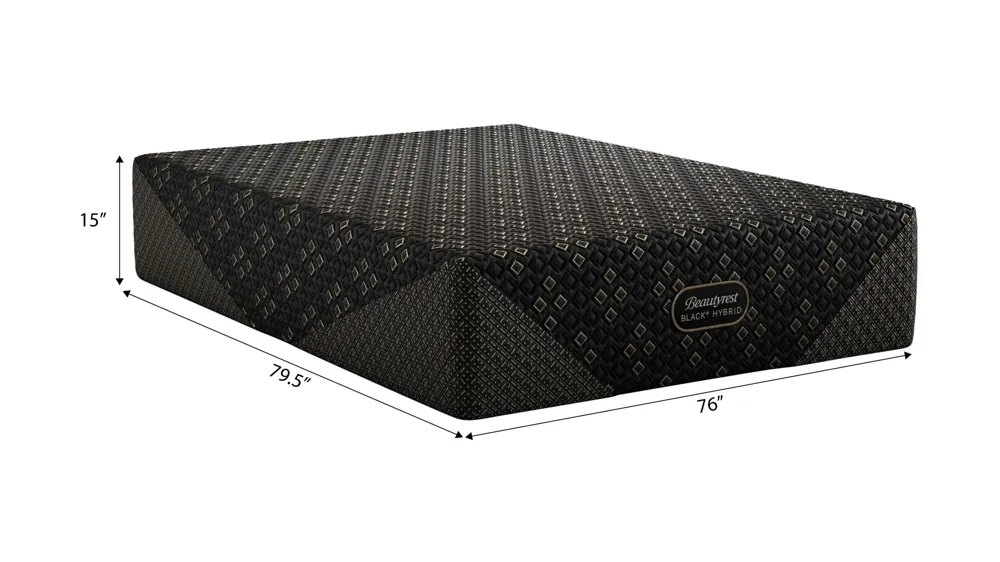 Beautyrest Black Hybrid  Series Four XCS Medium Mattress Dimensions