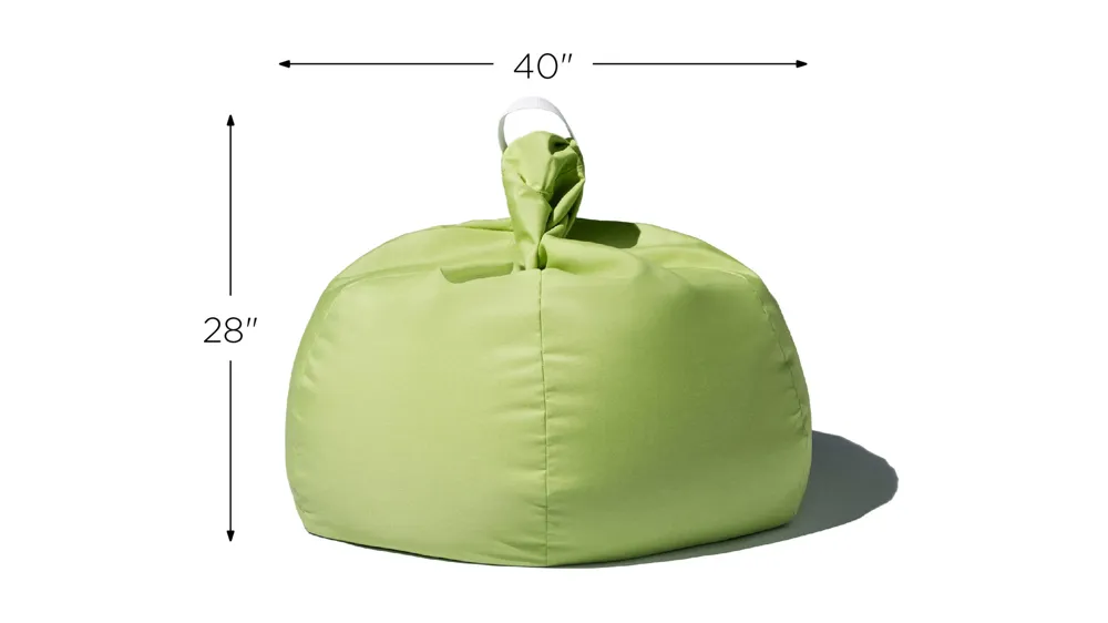 Aston Outdoor Bean Bag Chair with Cover Dimensions