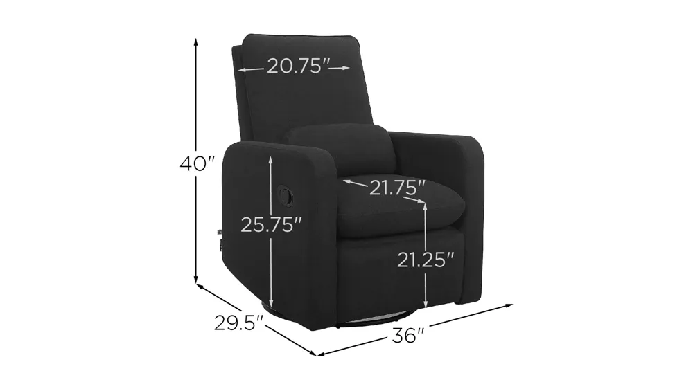 BabyGap Recliner By Delta Children Dimensions