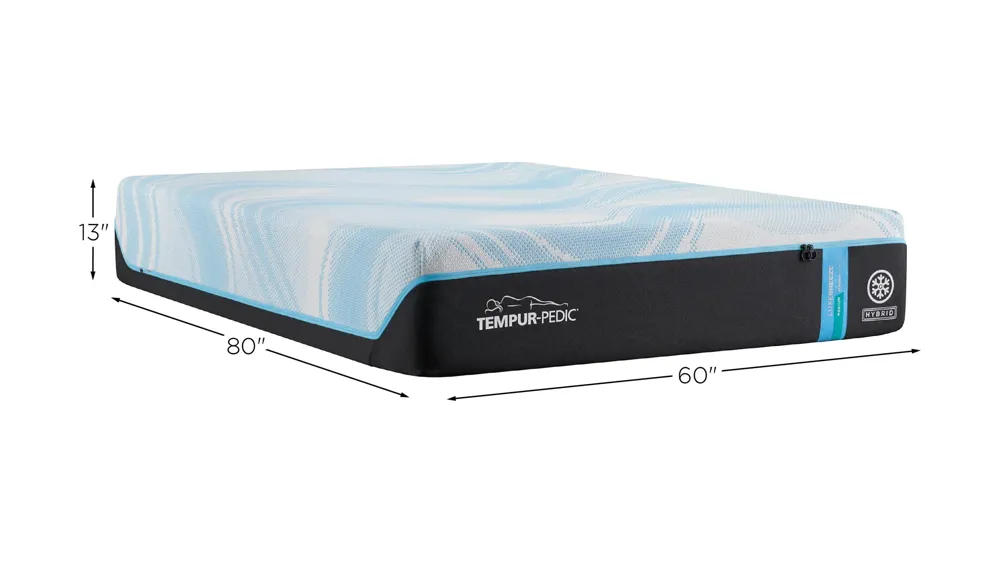 Tempur-Pedic Luxebreeze 2.0 Medium Hybrid Dimensions