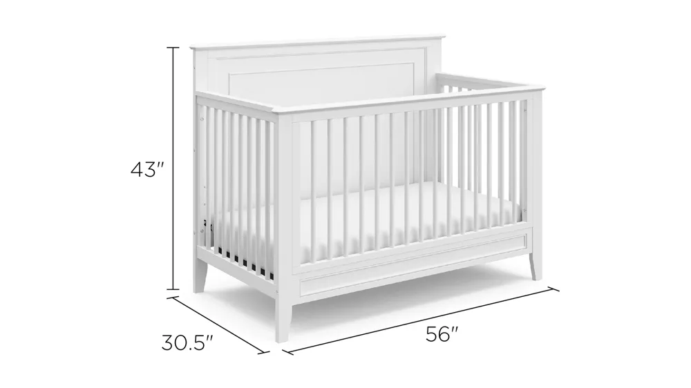 Solstice Convertible Crib Dimensions