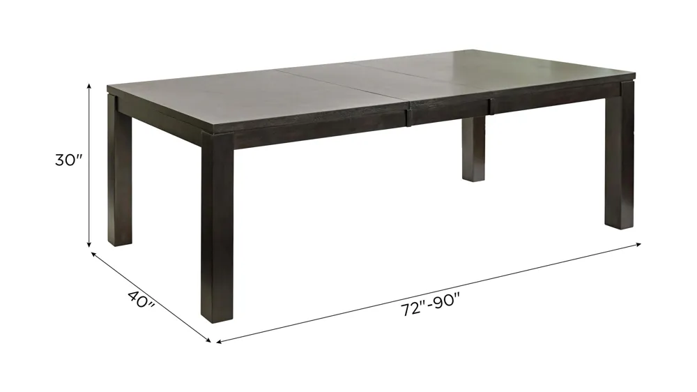 Montclair Dining Table Dimensions