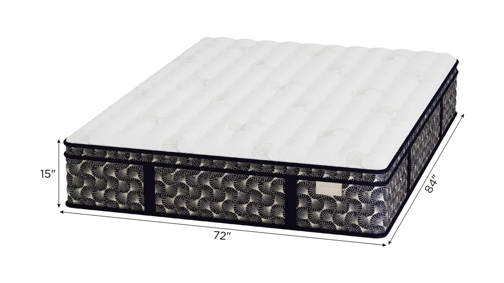 Aireloom Pure Luxury Laguna Beach Plush Mattress Dimensions