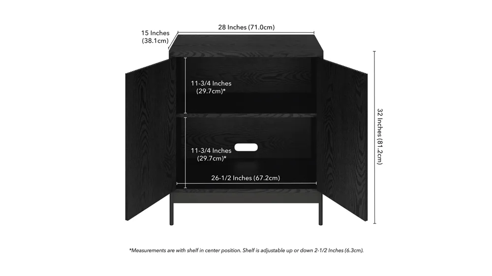 Whitman Accent Cabinet Dimensions