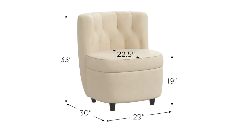 Zaire Chair Dimensions
