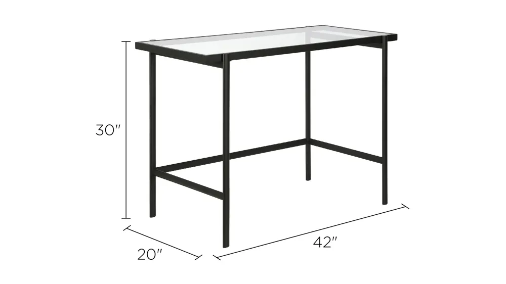 Fallone Writing Desk Dimensions