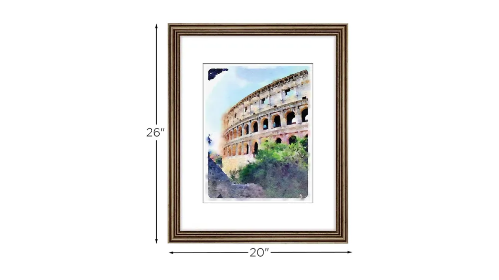 Rome Ventures Wall Art Dimensions