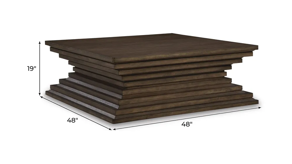 Hannodream Coffee Table Dimensions