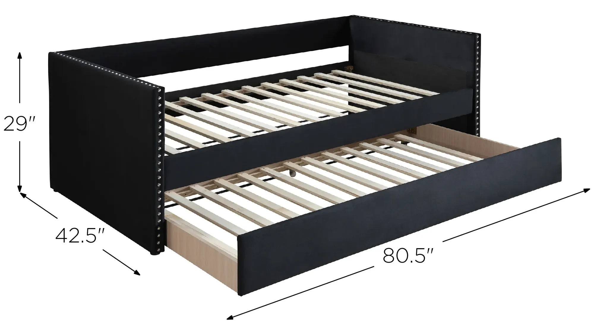 Cardie Daybed with Trundle