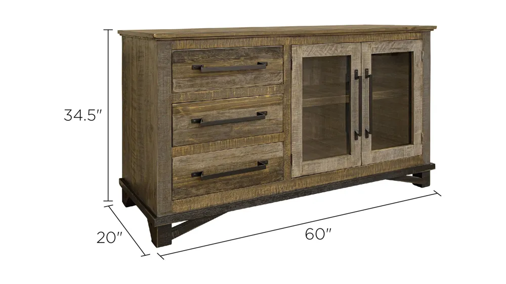 Loft Buffet Dimensions