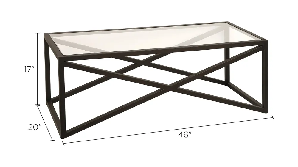 Calix Rectangular Coffee Table Dimensions