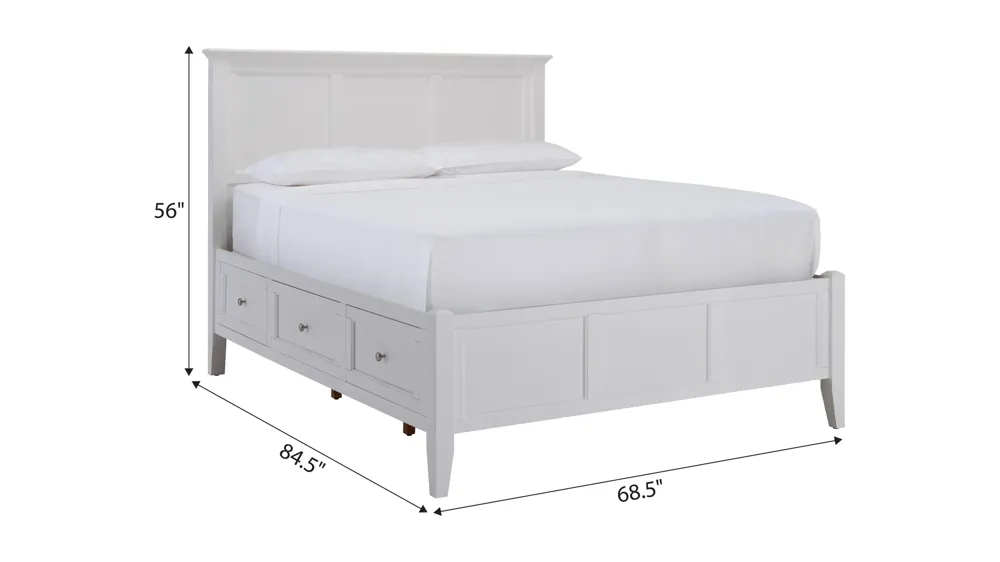 Westlake Storage Bed Dimensions
