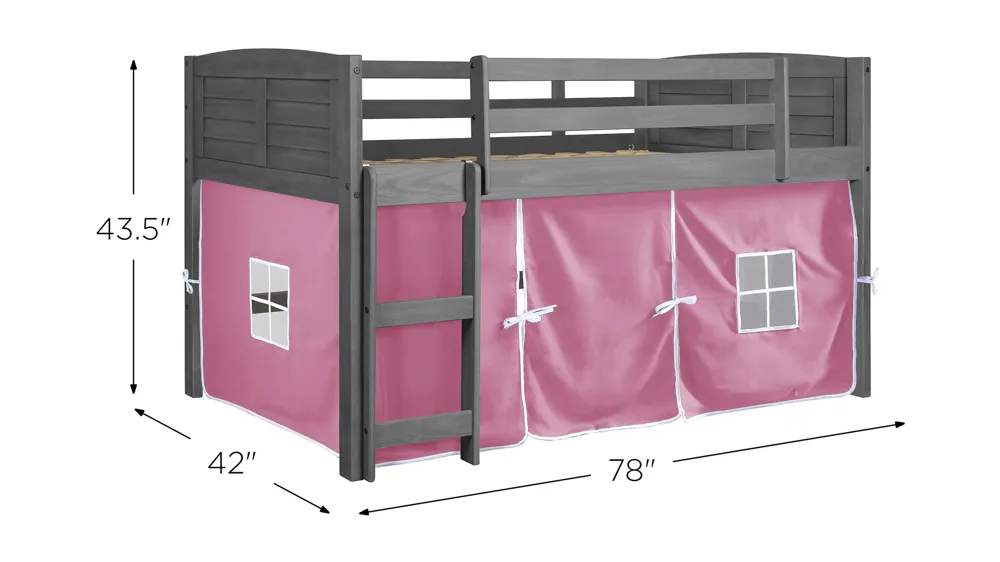 Louver Tent Loft Bed Dimensions